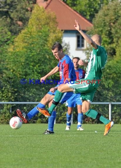 TSV Obergimpern - SG Wiesenbach 15.09.2012 Landesliga Rhein Neckar (© Siegfried)